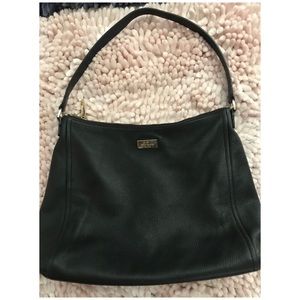 Kate Spade ♠️ Black leather shoulder bag/purse